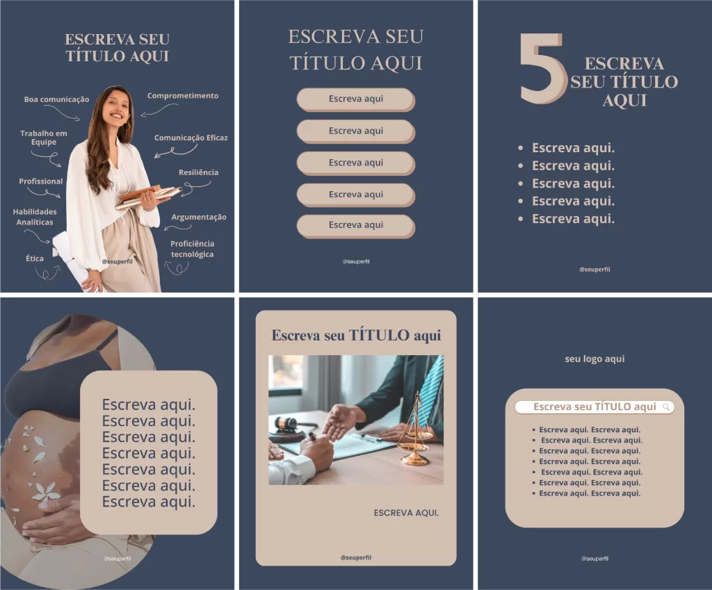 Carrossel Minimalista Feed