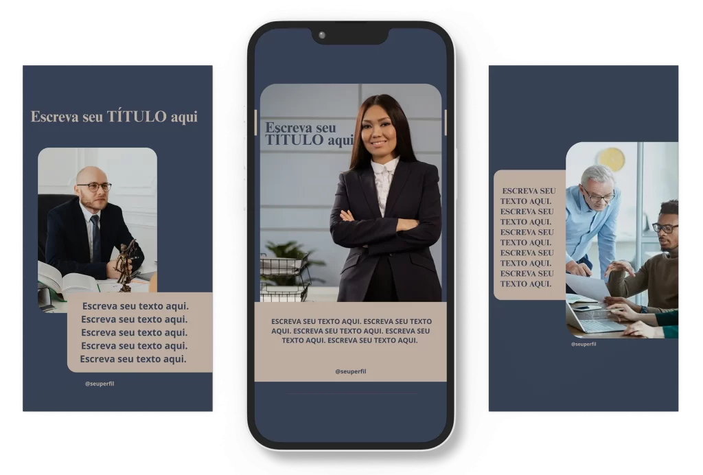 Carrossel Minimalista Stories