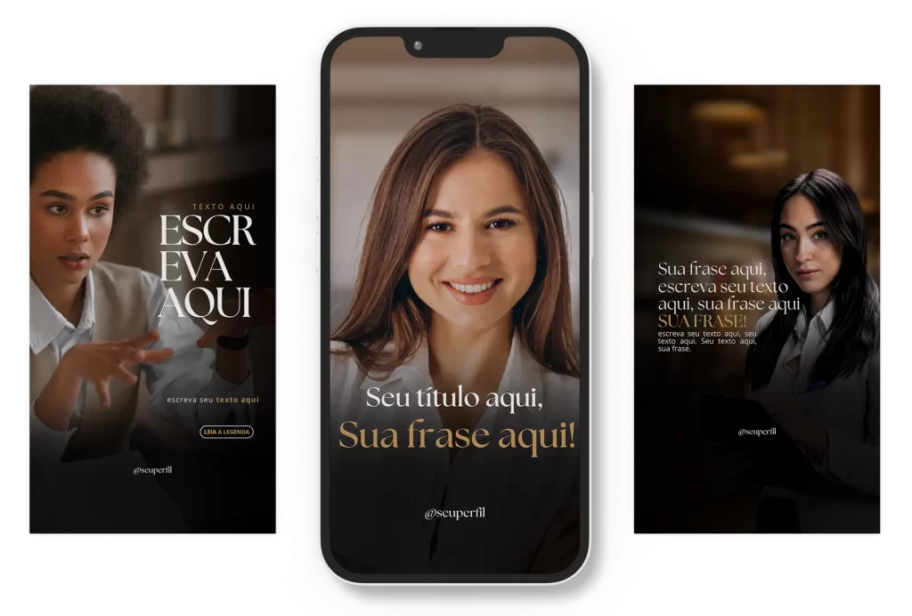 Carrossel Profissional Stories